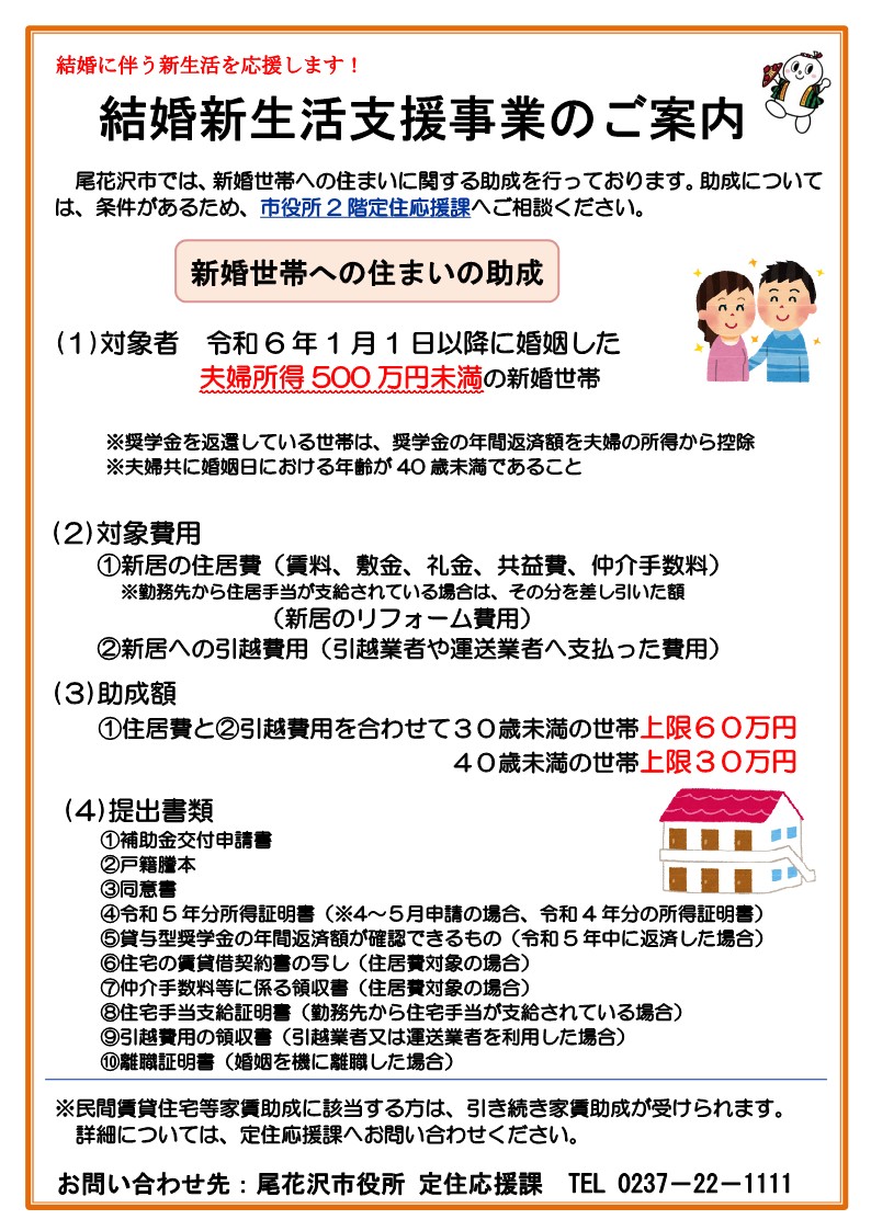 結婚新生活　R6