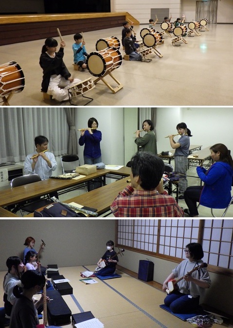 20240511まつり囃子開校式