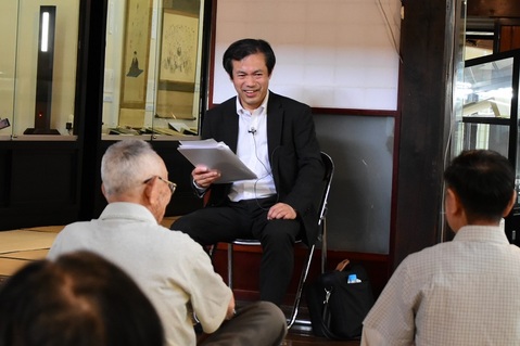 20240706芭蕉来訪展ギャラリートーク