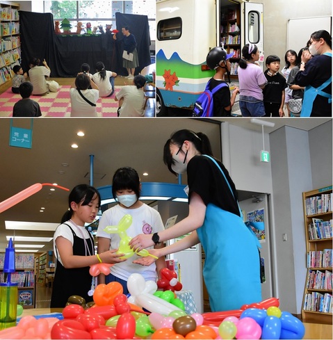20240803図書館まつり